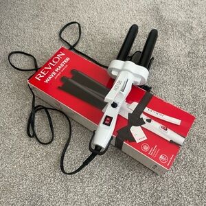 Revlon Wave Master Hair Tool - Black and White